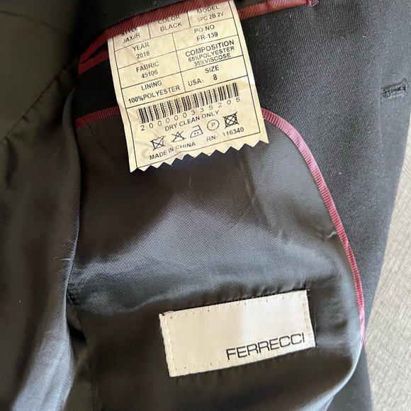 Boys Black Suit - Picture 3 of 7